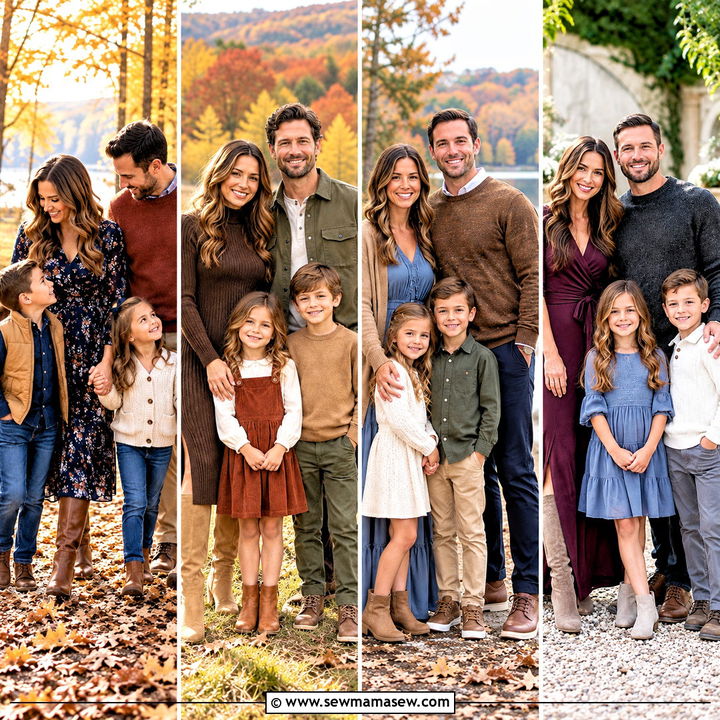 15 Colors to Wear for Fall Family Pictures Ideas to Love