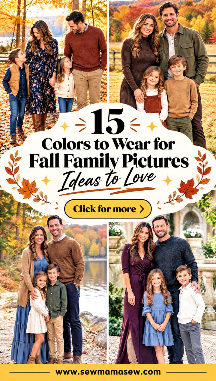 15 Colors to Wear for Fall Family Pictures Ideas to Love - 15 Colors to Wear for Fall Family Pictures Ideas to Love
