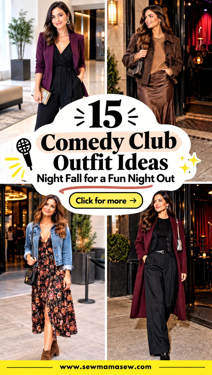 15 Comedy Club Outfit Ideas Night Fall for a Fun Night Out - 15 Comedy Club Outfit Ideas Night Fall for a Fun Night Out