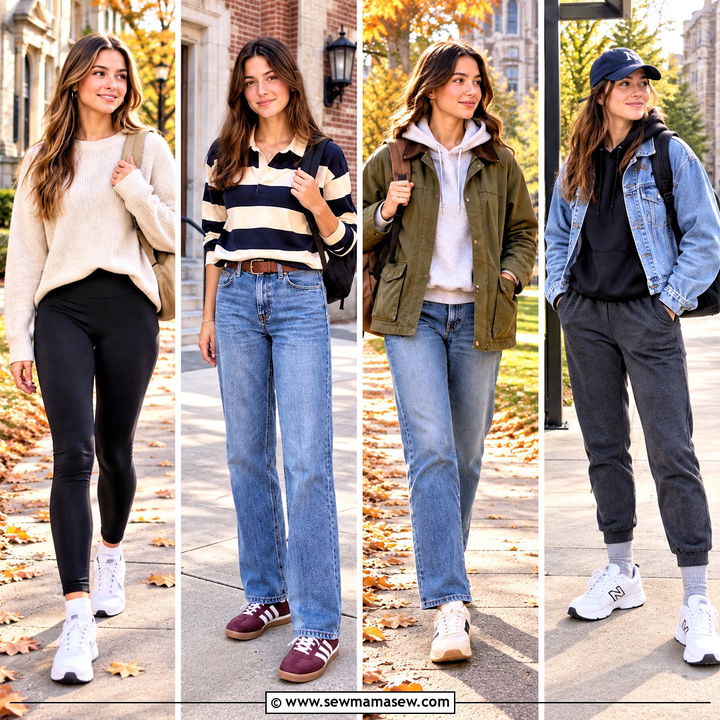 15 Comfy Fall College Outfits for Cozy Campus Days in Style
