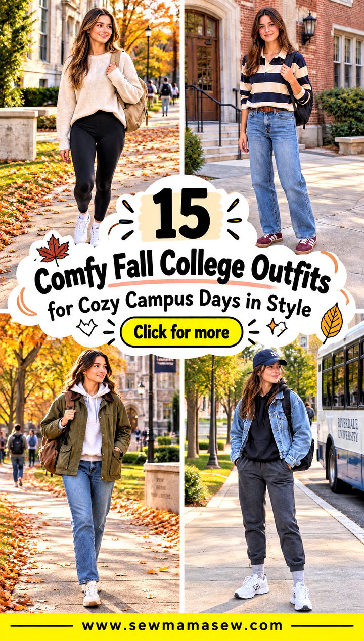 15 Comfy Fall College Outfits for Cozy Campus Days in Style - 15 Comfy Fall College Outfits for Cozy Campus Days in Style