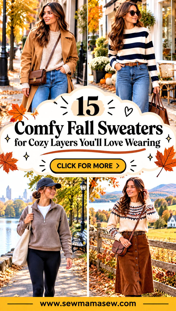 15 Comfy Fall Sweaters for Cozy Layers Youll Love Wearing - 15 Comfy Fall Sweaters for Cozy Layers You'll Love Wearing