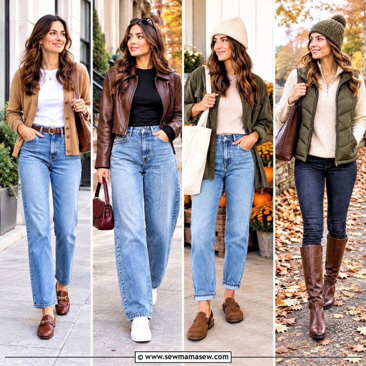 15 Comfy Jeans Outfit Fall Ideas for Effortless Daily Style