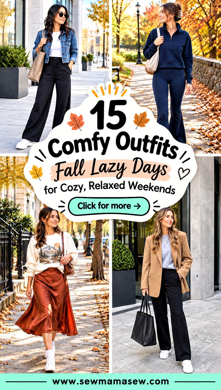 15 Comfy Outfits Fall Lazy Days for Cozy Relaxed Weekends - 15 Comfy Outfits Fall Lazy Days for Cozy, Relaxed Weekends