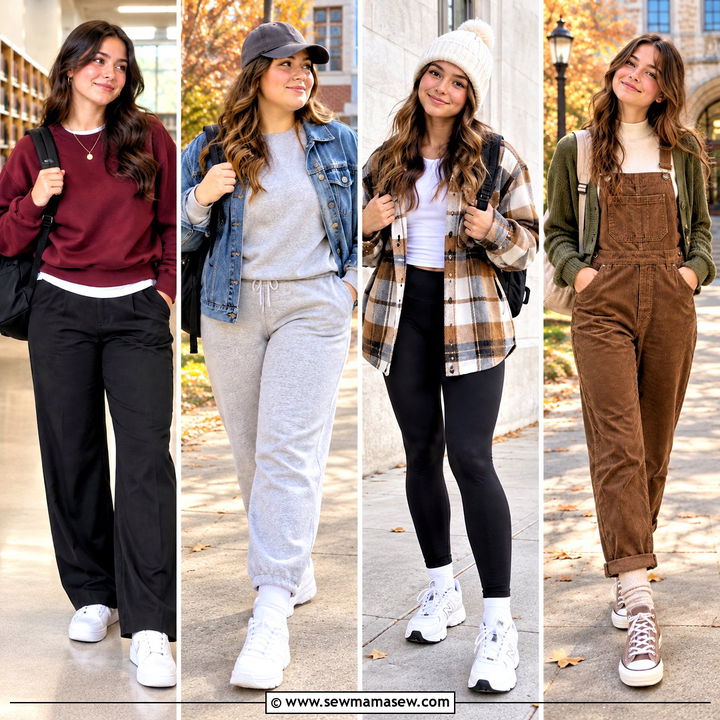 15 Comfy Outfits for School Fall for Cozy Classroom Style