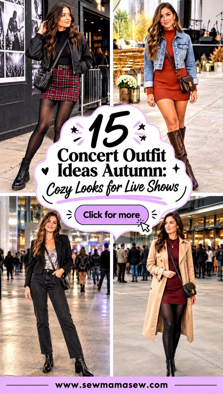 15 Concert Outfit Ideas Autumn Cozy Looks for Live Shows - 15 Concert Outfit Ideas Autumn: Cozy Looks for Live Shows