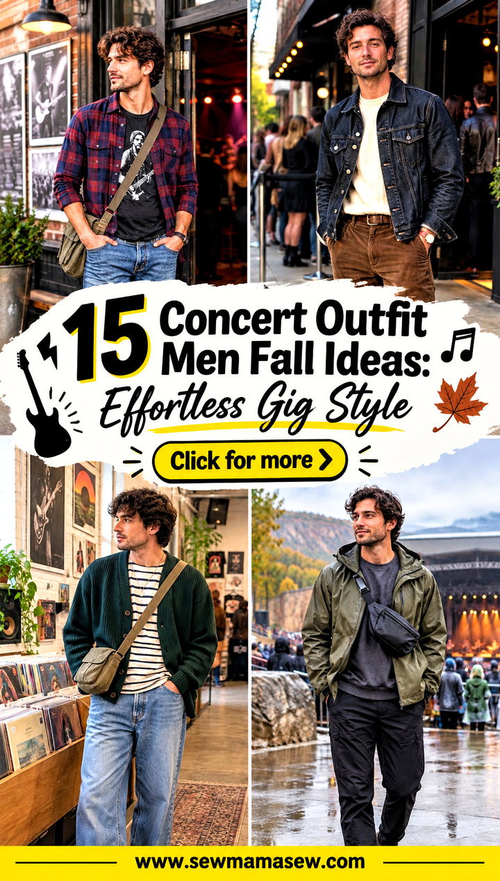 15 Concert Outfit Men Fall Ideas Effortless Gig Style - 15 Concert Outfit Men Fall Ideas: Effortless Gig Style