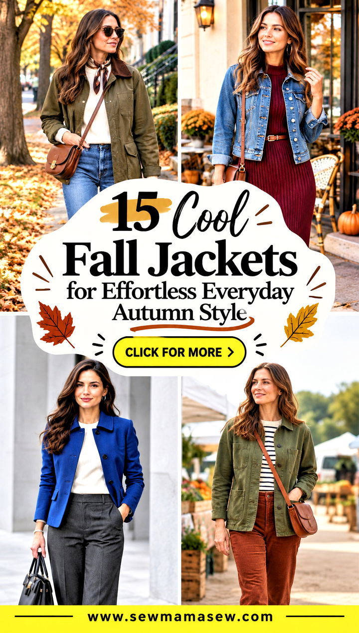 15 Cool Fall Jackets for Effortless Everyday Autumn Style - 15 Cool Fall Jackets for Effortless Everyday Autumn Style