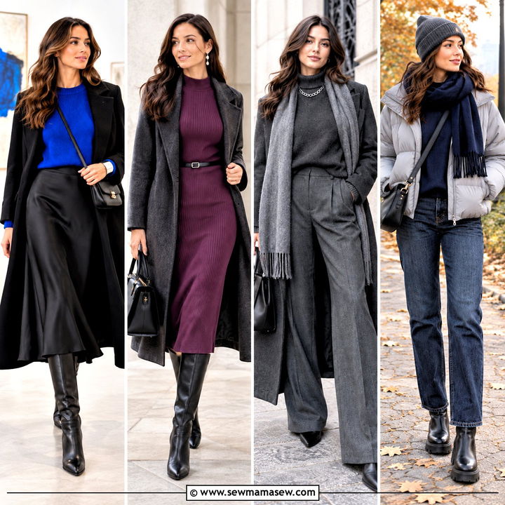15 Cool Toned Fall Outfits: Fresh Color Ideas for Workdays