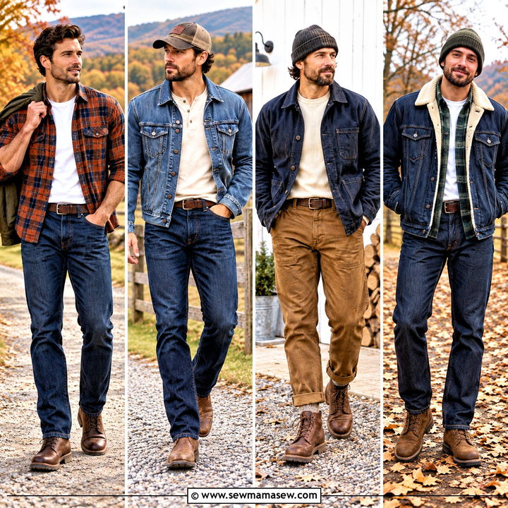 15 Country Fall Outfits for Men: Rugged Looks for Weekends