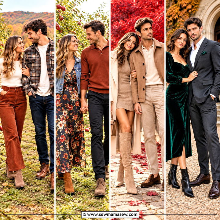 15 Couple Photoshoot Fall Outfit Ideas for Cozy Memories