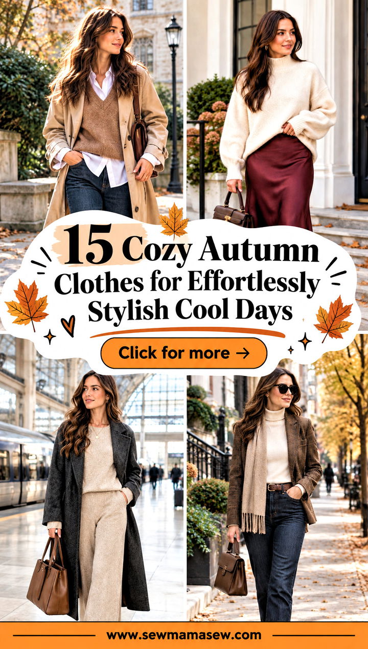 15 Cozy Autumn Clothes for Effortlessly Stylish Cool Days - 15 Cozy Autumn Clothes for Effortlessly Stylish Cool Days