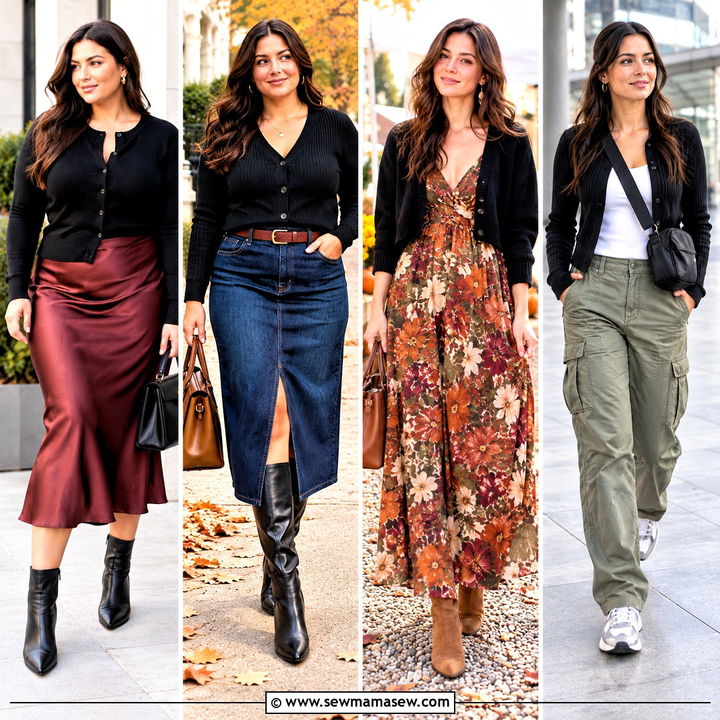 15 Cozy Black Cardigan Fall Fashion Ideas for Chic Layers