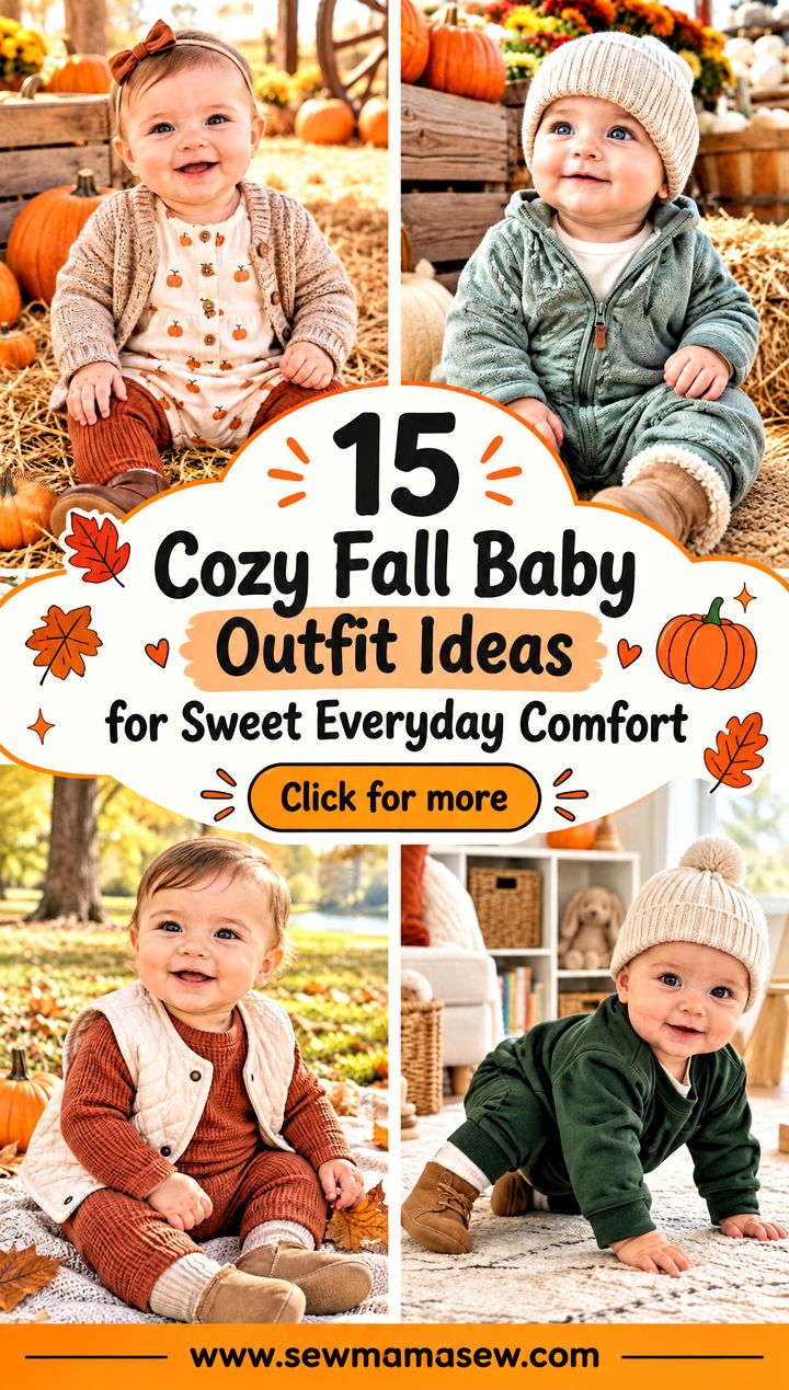 15 Cozy Fall Baby Outfit Ideas for Sweet Everyday Comfort - 15 Cozy Fall Baby Outfit Ideas for Sweet Everyday Comfort