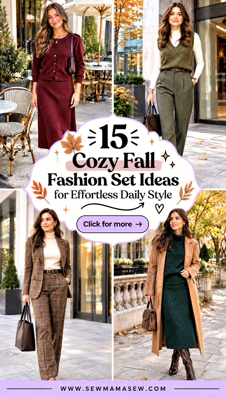 15 Cozy Fall Fashion Set Ideas for Effortless Daily Style - 15 Cozy Fall Fashion Set Ideas for Effortless Daily Style