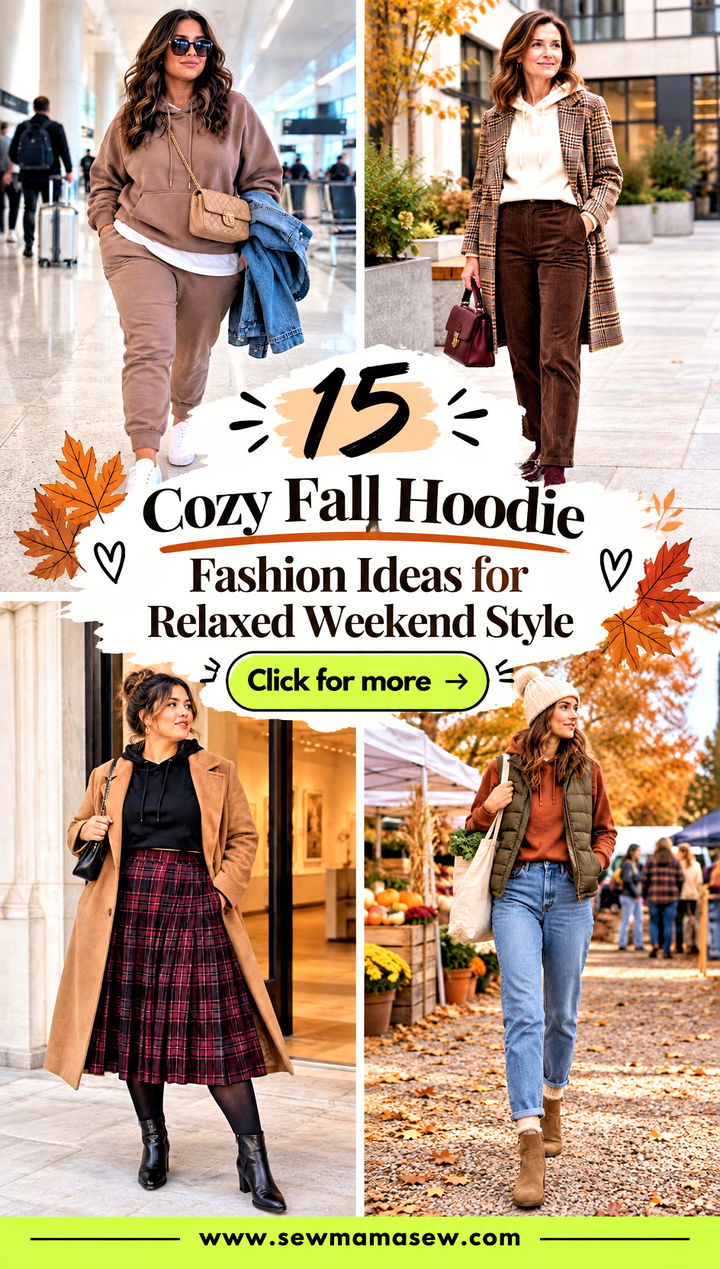15 Cozy Fall Hoodie Fashion Ideas for Relaxed Weekend Style - 15 Cozy Fall Hoodie Fashion Ideas for Relaxed Weekend Style