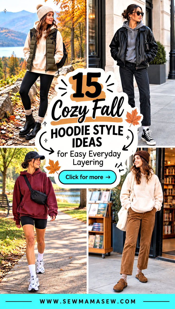 15 Cozy Fall Hoodie Style Ideas for Easy Everyday Layering - 15 Cozy Fall Hoodie Style Ideas for Easy Everyday Layering