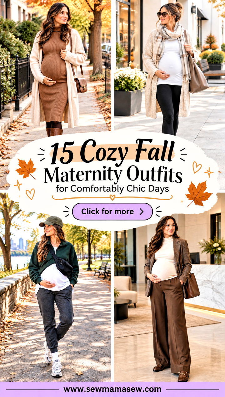 15 Cozy Fall Maternity Outfits for Comfortably Chic Days - 15 Cozy Fall Maternity Outfits for Comfortably Chic Days