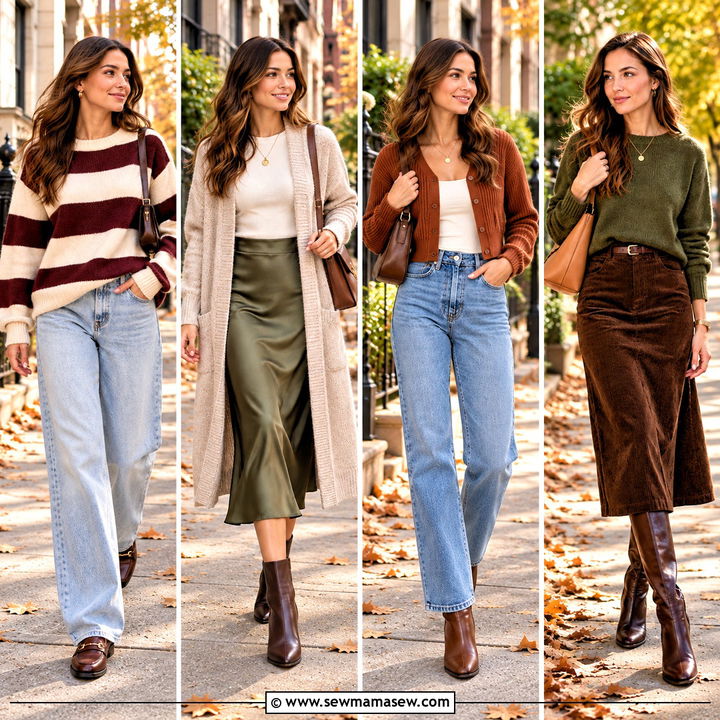 15 Cozy Fall Sweater Aesthetic Ideas for Dreamy Daily Looks