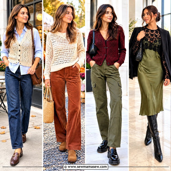 15 Crochet Tops for Fall to Inspire Charming Layered Looks