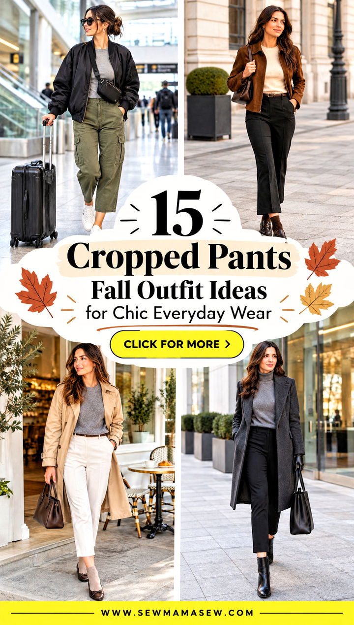 15 Cropped Pants Fall Outfit Ideas for Chic Everyday Wear - 15 Cropped Pants Fall Outfit Ideas for Chic Everyday Wear