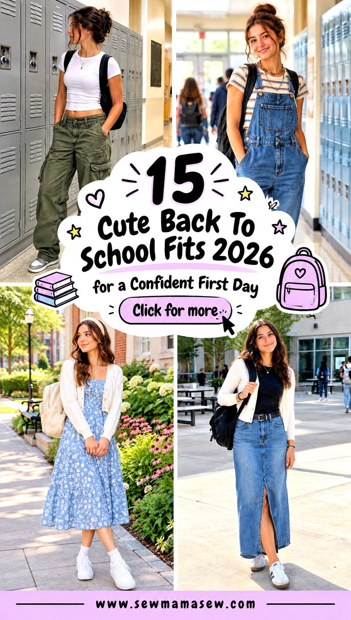 15 Cute Back To School Fits 2026 for a Confident First Day - 15 Cute Back To School Fits 2026 for a Confident First Day