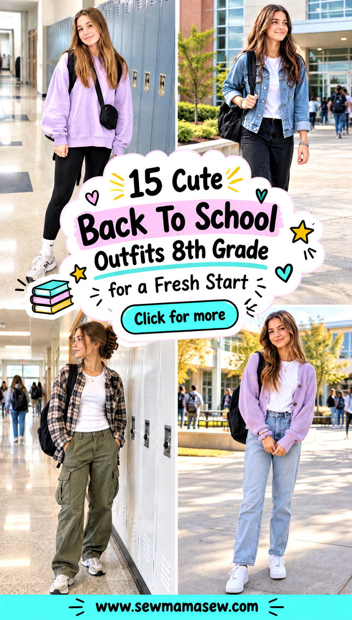 15 Cute Back To School Outfits 8th Grade for a Fresh Start - 15 Cute Back To School Outfits 8th Grade for a Fresh Start