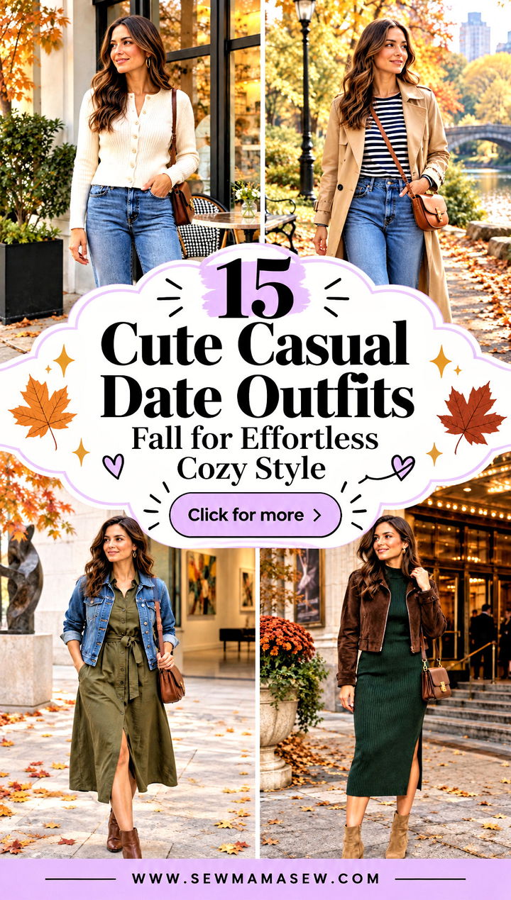 15 Cute Casual Date Outfits Fall for Effortless Cozy Style - 15 Cute Casual Date Outfits Fall for Effortless Cozy Style