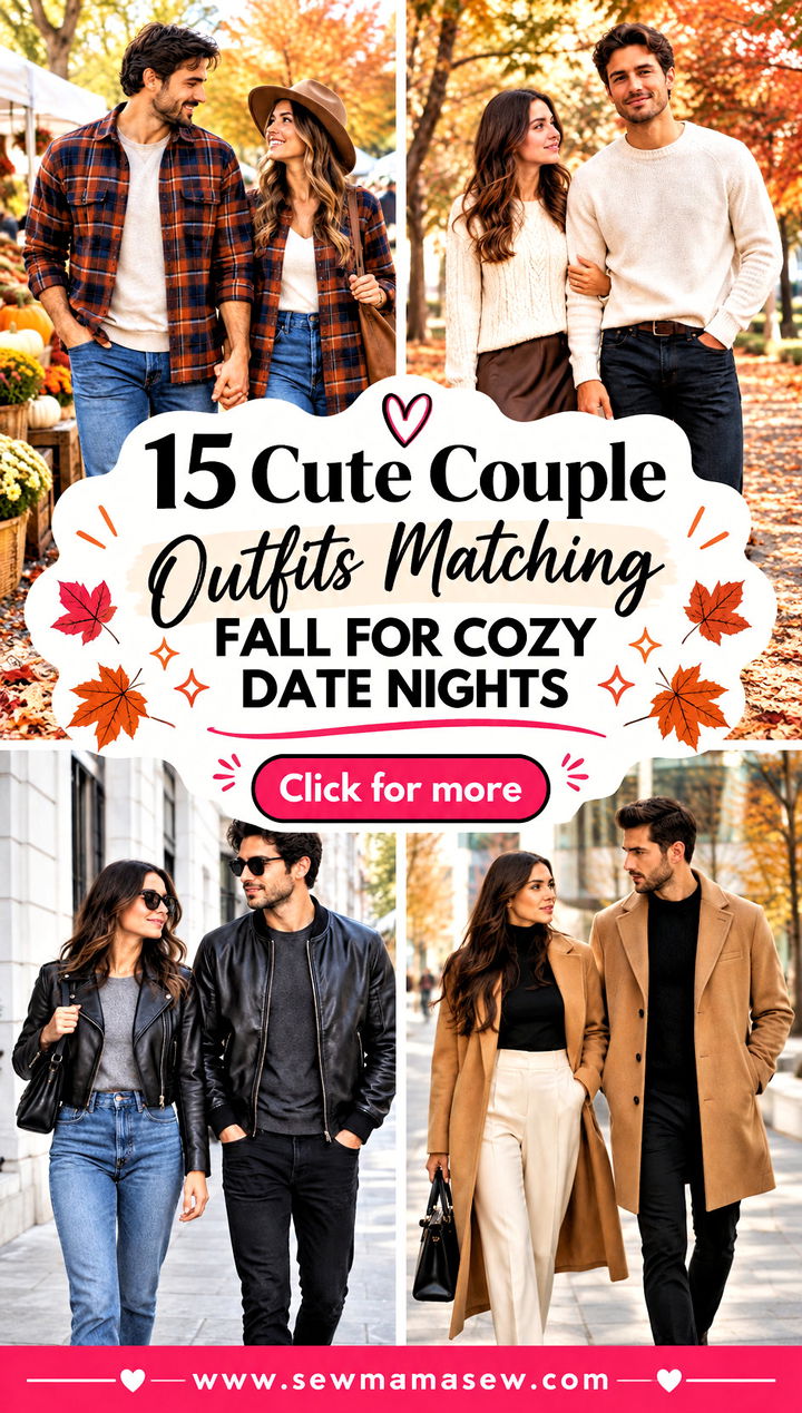 15 Cute Couple Outfits Matching Fall for Cozy Date Nights - 15 Cute Couple Outfits Matching Fall for Cozy Date Nights