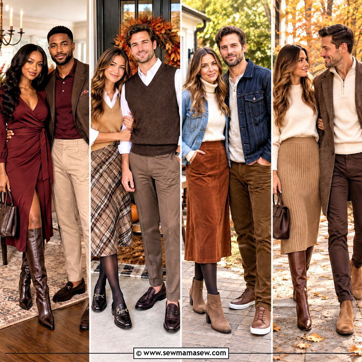 15 Cute Couple Thanksgiving Outfits for Sweet Family Photos