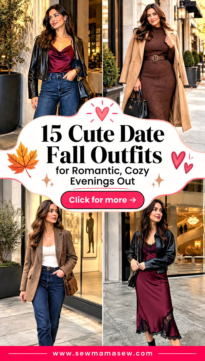 15 Cute Date Fall Outfits for Romantic Cozy Evenings Out - 15 Cute Date Fall Outfits for Romantic, Cozy Evenings Out