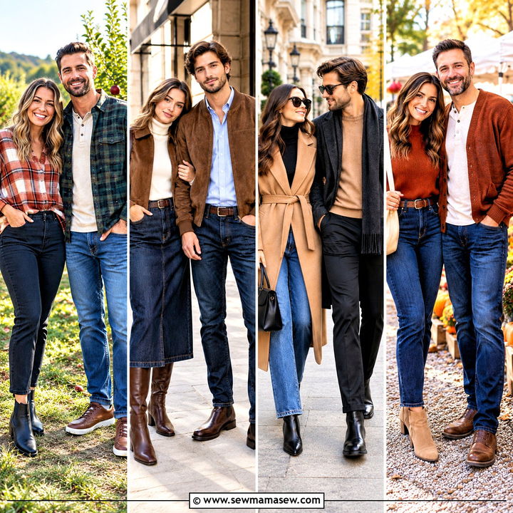 15 Cute Fall Couples Outfits for Sweet Autumn Adventures