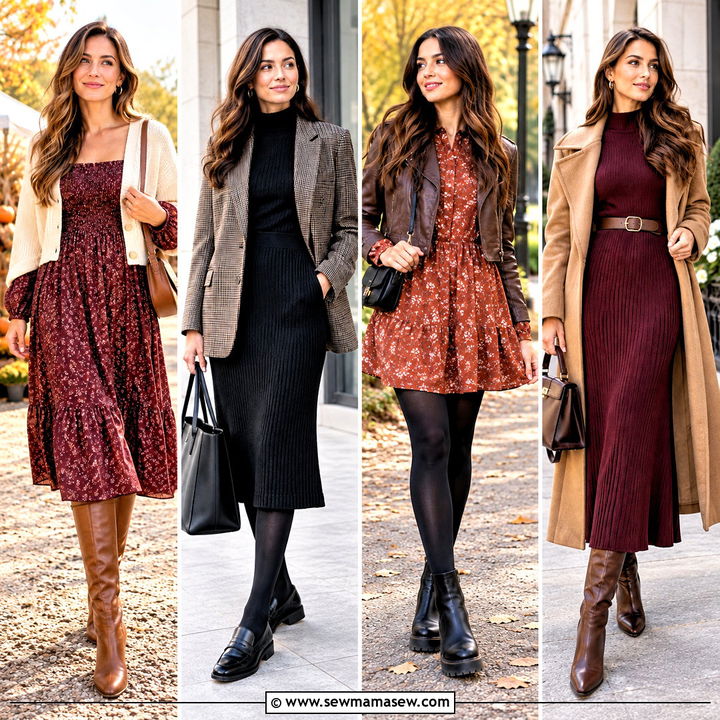 15 Cute Fall Dresses Casual for Cozy, Charming Daytime Looks