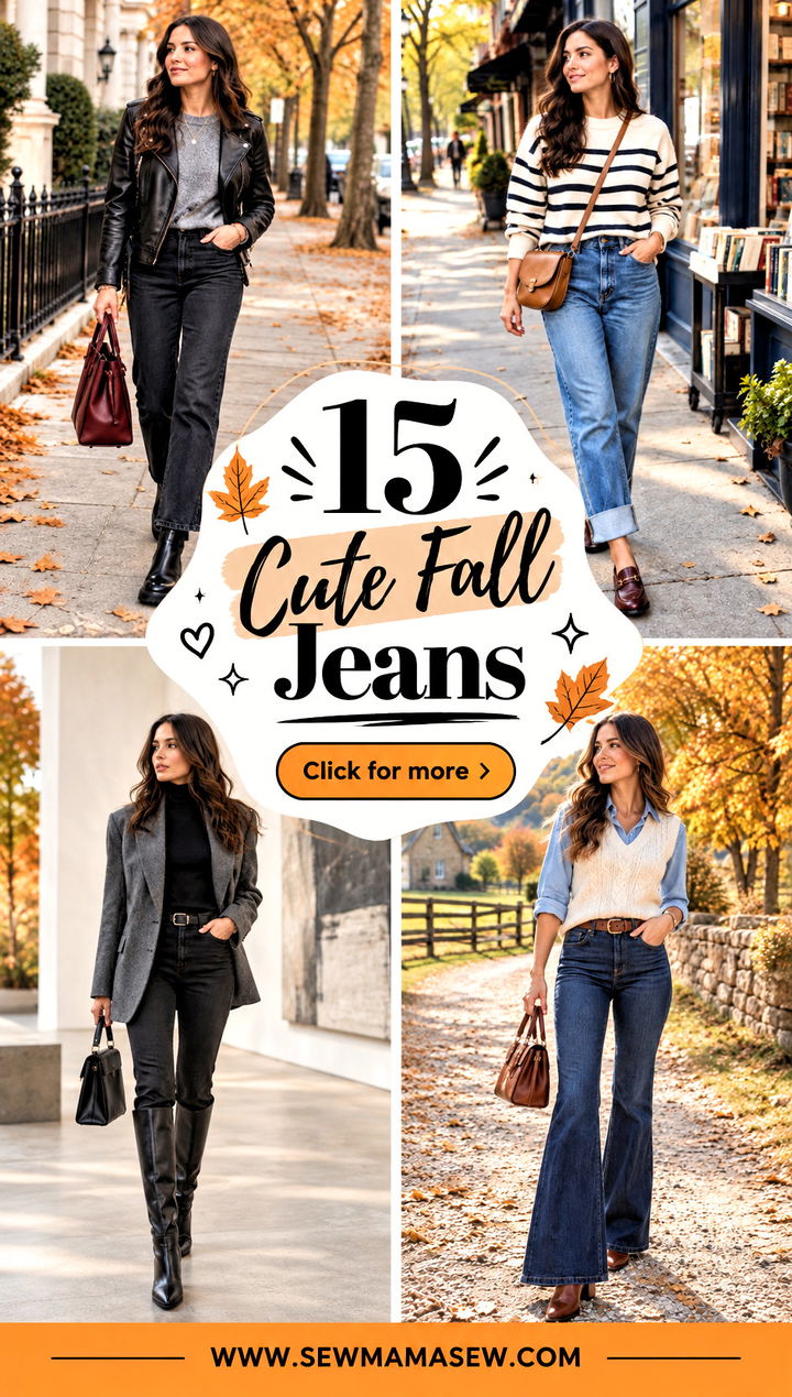 15 Cute Fall Jeans for Cozy Looks Youll Love This Season - 15 Cute Fall Jeans for Cozy Looks You'll Love This Season