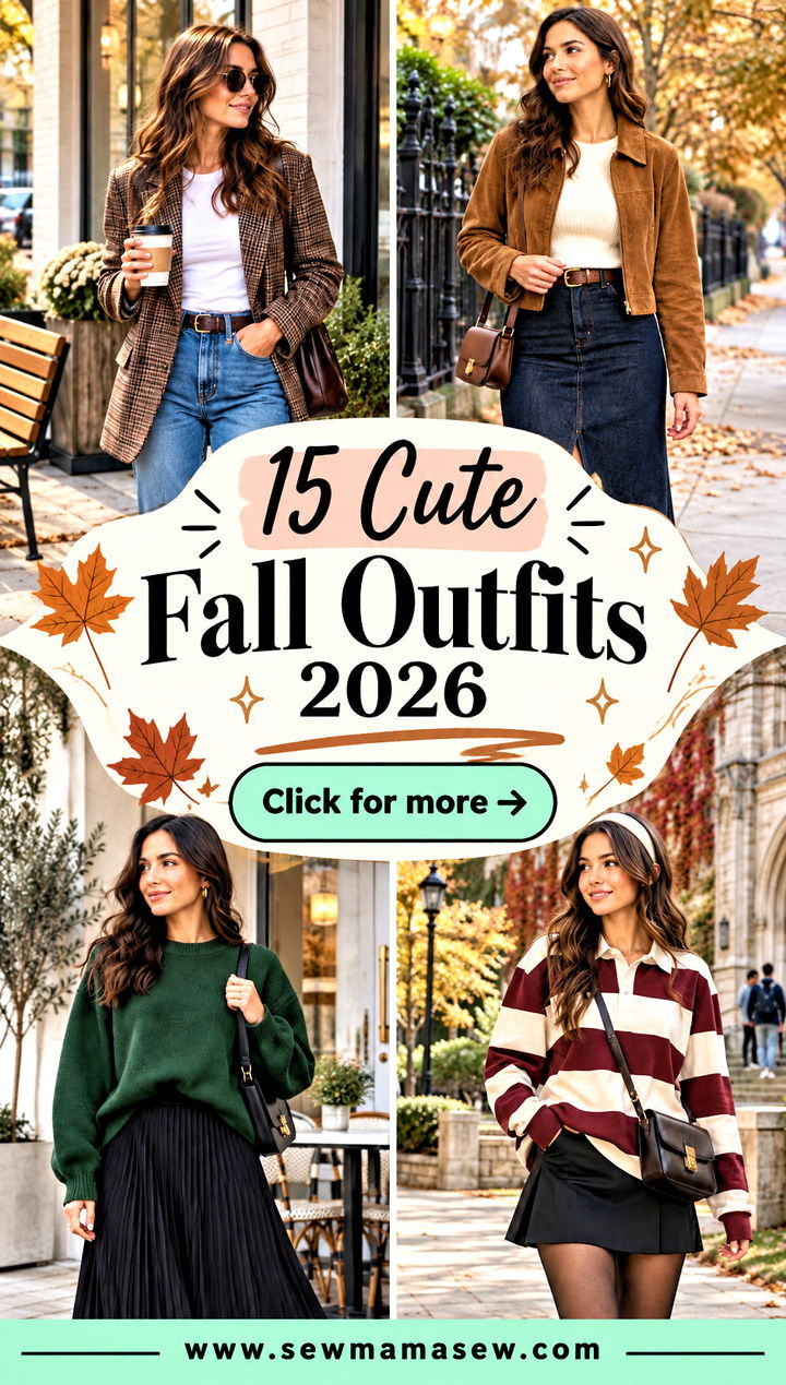 15 Cute Fall Outfits 2026 for a Fresh Cozy Wardrobe Reset - 15 Cute Fall Outfits 2026 for a Fresh, Cozy Wardrobe Reset