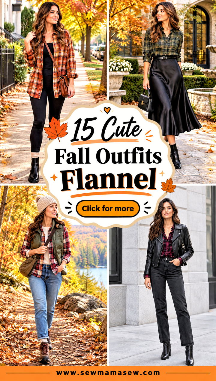 15 Cute Fall Outfits Flannel Cozy Looks for Crisp Days - 15 Cute Fall Outfits Flannel: Cozy Looks for Crisp Days