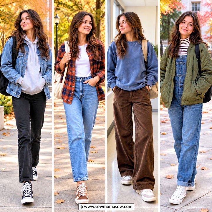 15 Cute Fall Outfits For School Casual: Cozy Daily Looks