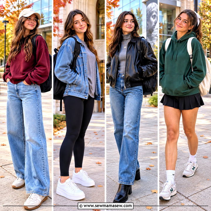 15 Cute Fall Outfits for College You'll Love on Campus