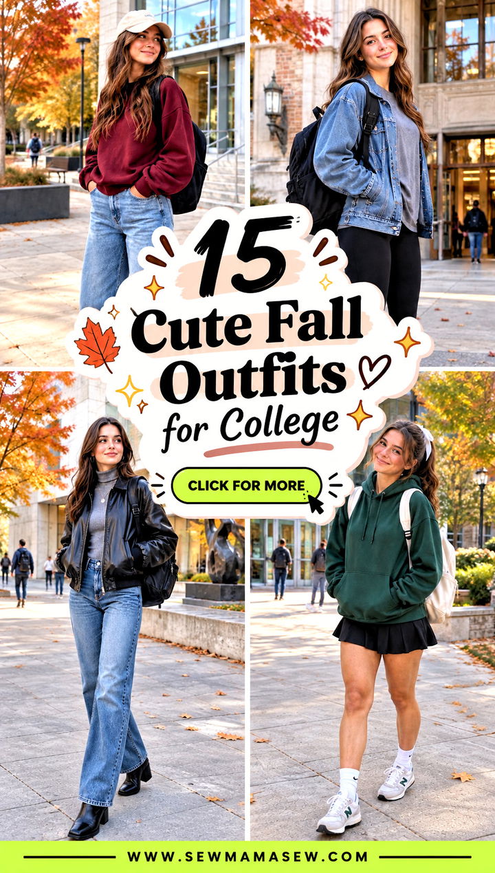15 Cute Fall Outfits for College Youll Love on Campus - 15 Cute Fall Outfits for College You'll Love on Campus