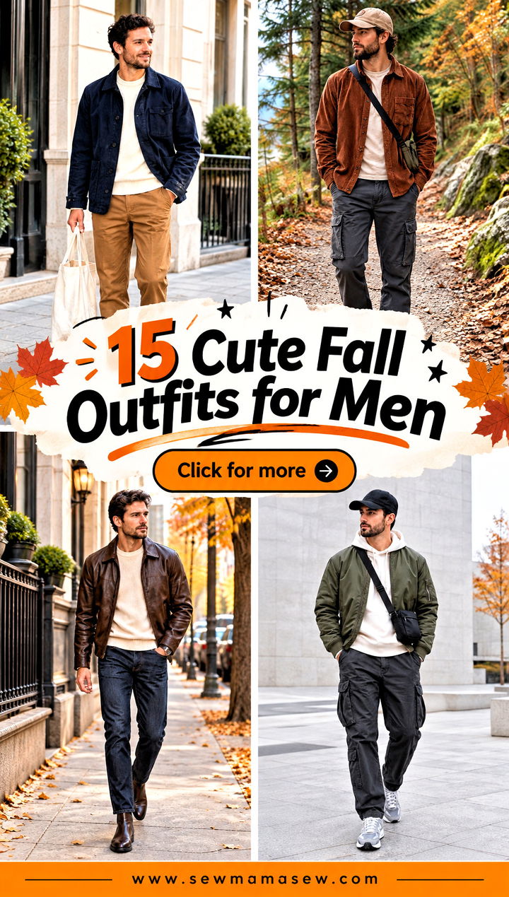 15 Cute Fall Outfits for Men for Effortlessly Cozy Style - 15 Cute Fall Outfits for Men for Effortlessly Cozy Style