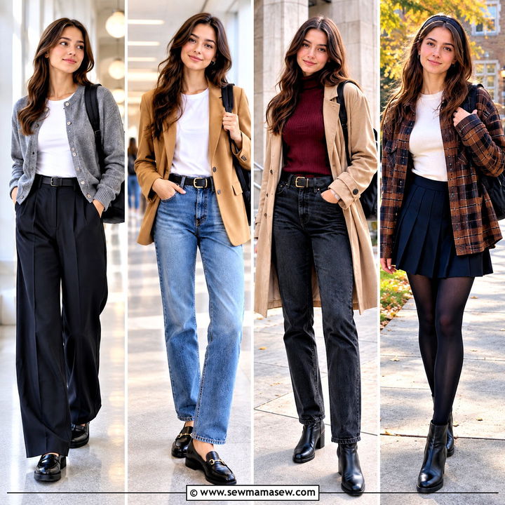 15 Cute Fall School Fits for Cozy, Confident Campus Days