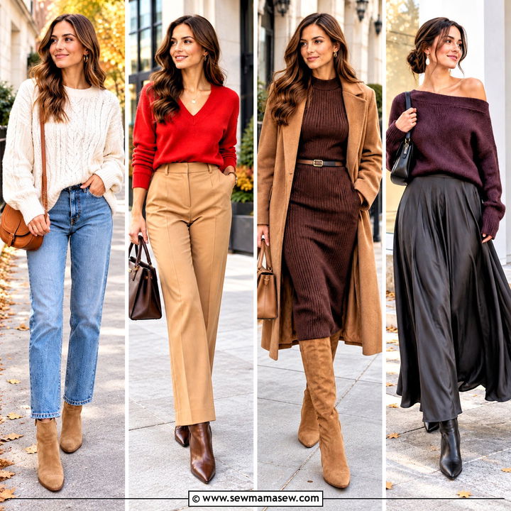 15 Cute Fall Sweater Style Ideas for Chic Everyday Layers
