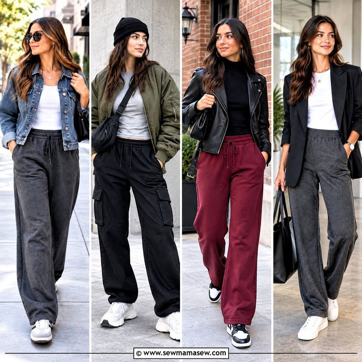 15 Cute Fall Sweatpants Outfits for Cozy Days Out in Style