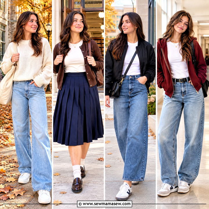 15 Cute Fits for School Fall Style You'll Love on Class Days