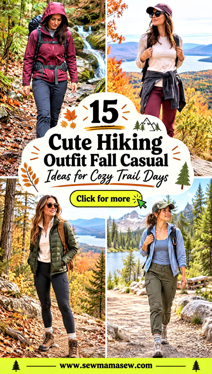 15 Cute Hiking Outfit Fall Casual Ideas for Cozy Trail Days - 15 Cute Hiking Outfit Fall Casual Ideas for Cozy Trail Days