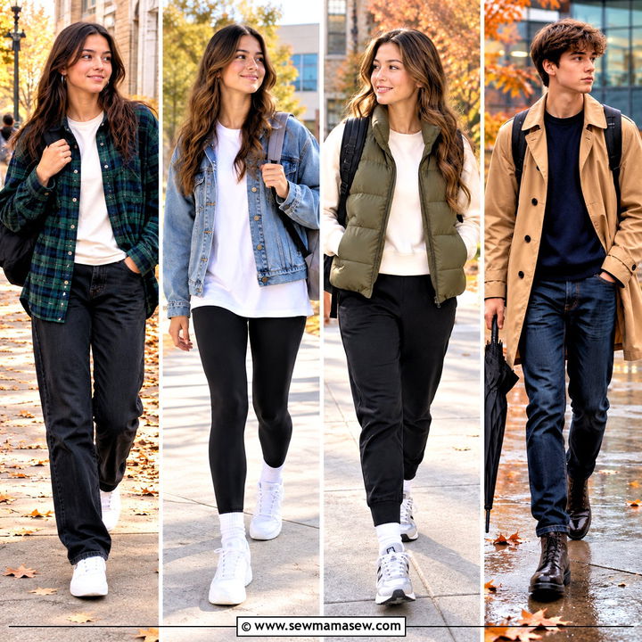 15 Cute Outfits for School for Highschool Fall You'll Love