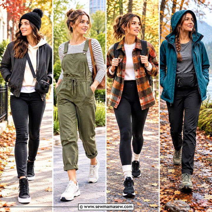 15 Cute Walking Outfits Fall: Cozy Styles for Crisp Days