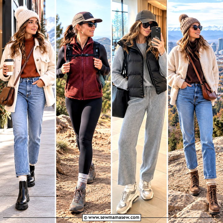 15 Denver Colorado November Outfits: Cozy City Trip Looks