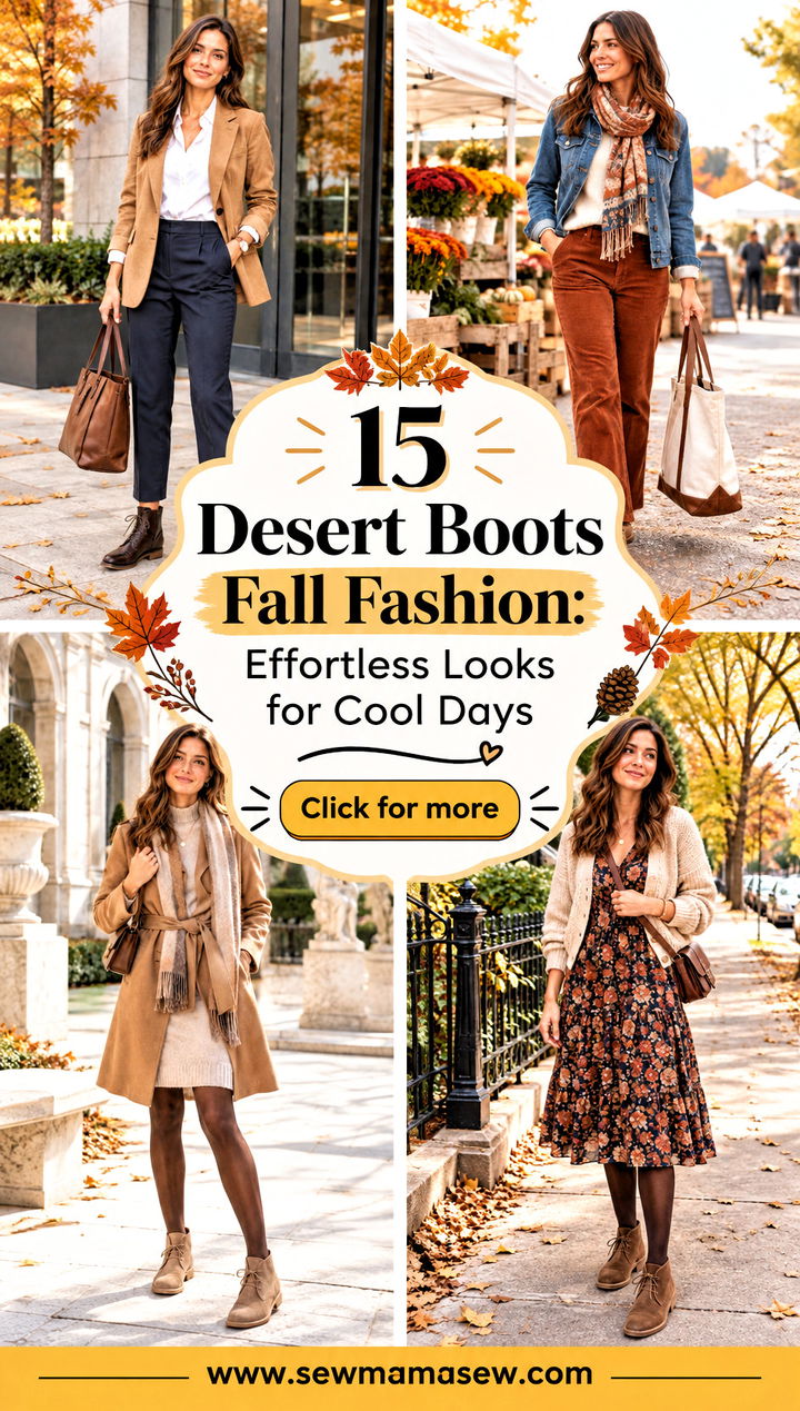 15 Desert Boots Fall Fashion Effortless Looks for Cool Days - 15 Desert Boots Fall Fashion: Effortless Looks for Cool Days