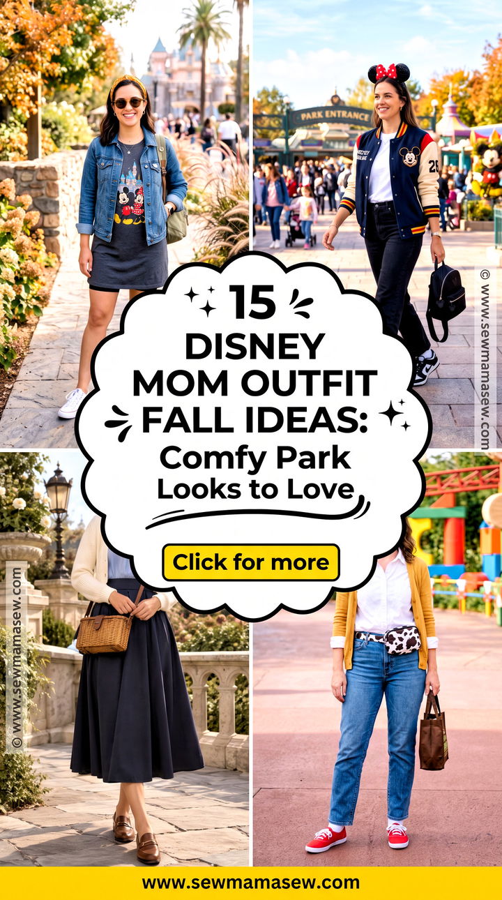 15 Disney Mom Outfit Fall Ideas Comfy Park Looks to Love - 15 Disney Mom Outfit Fall Ideas: Comfy Park Looks to Love